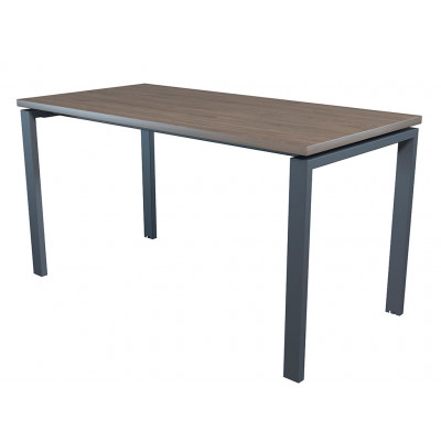 Стол NT 140x70 темный орех/антрацит Стол NT 140x70 темный орех/антрацит